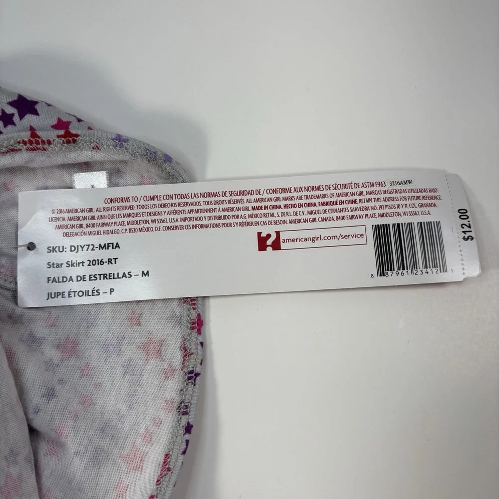 American Girl Star Skirt for Dolls (Retired) NEW with Tags